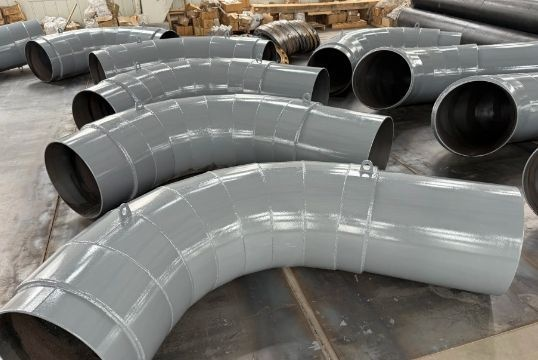 電廠輸灰碳化矽耐磨管生產廠家講解反應燒結管道抗衝刷優勢