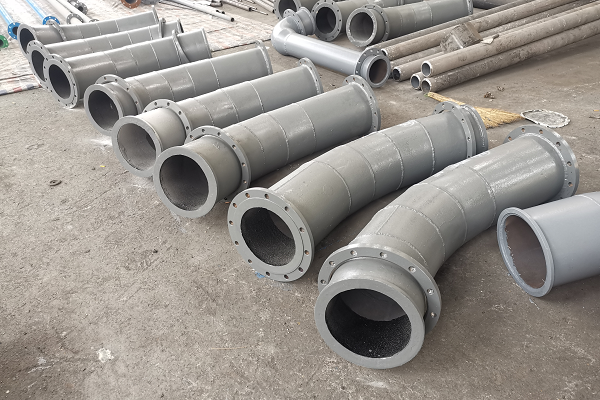 耐磨彎頭管道選礦