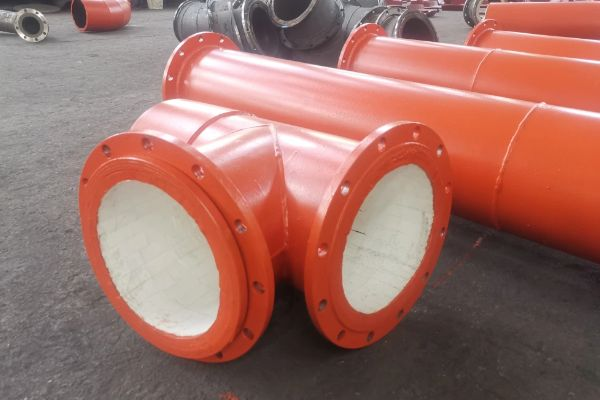 粉煤灰管道內襯耐磨陶瓷