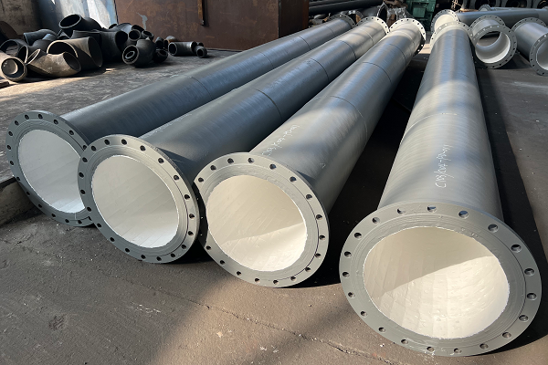 煤粉管道燕尾槽式陶瓷內襯耐磨彎頭