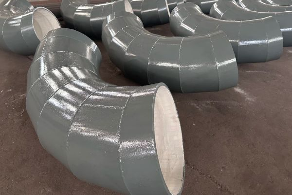 細石混凝土耐磨陶瓷複合彎管