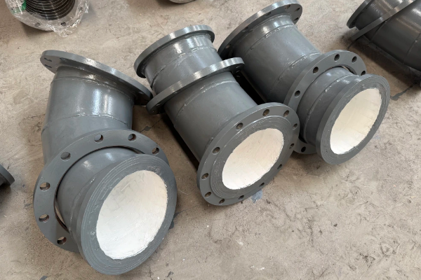 煤粉管道焊接式陶瓷耐磨彎頭